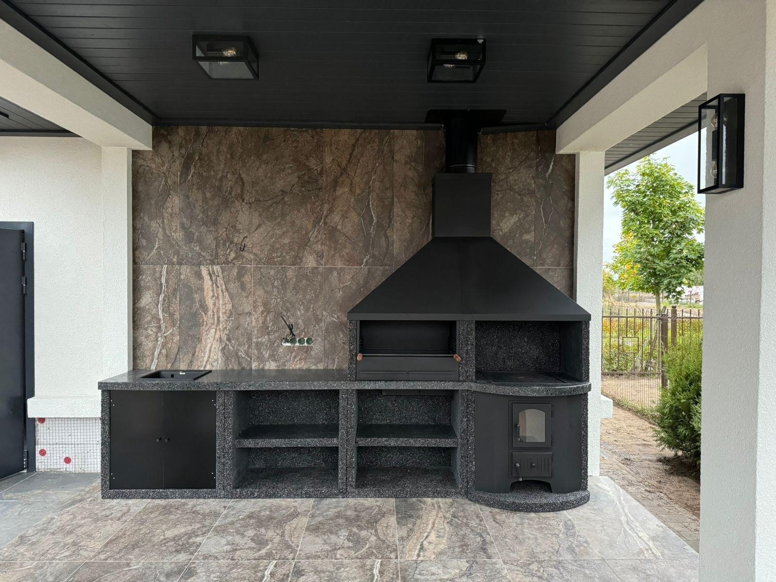 План комплекса барбекю